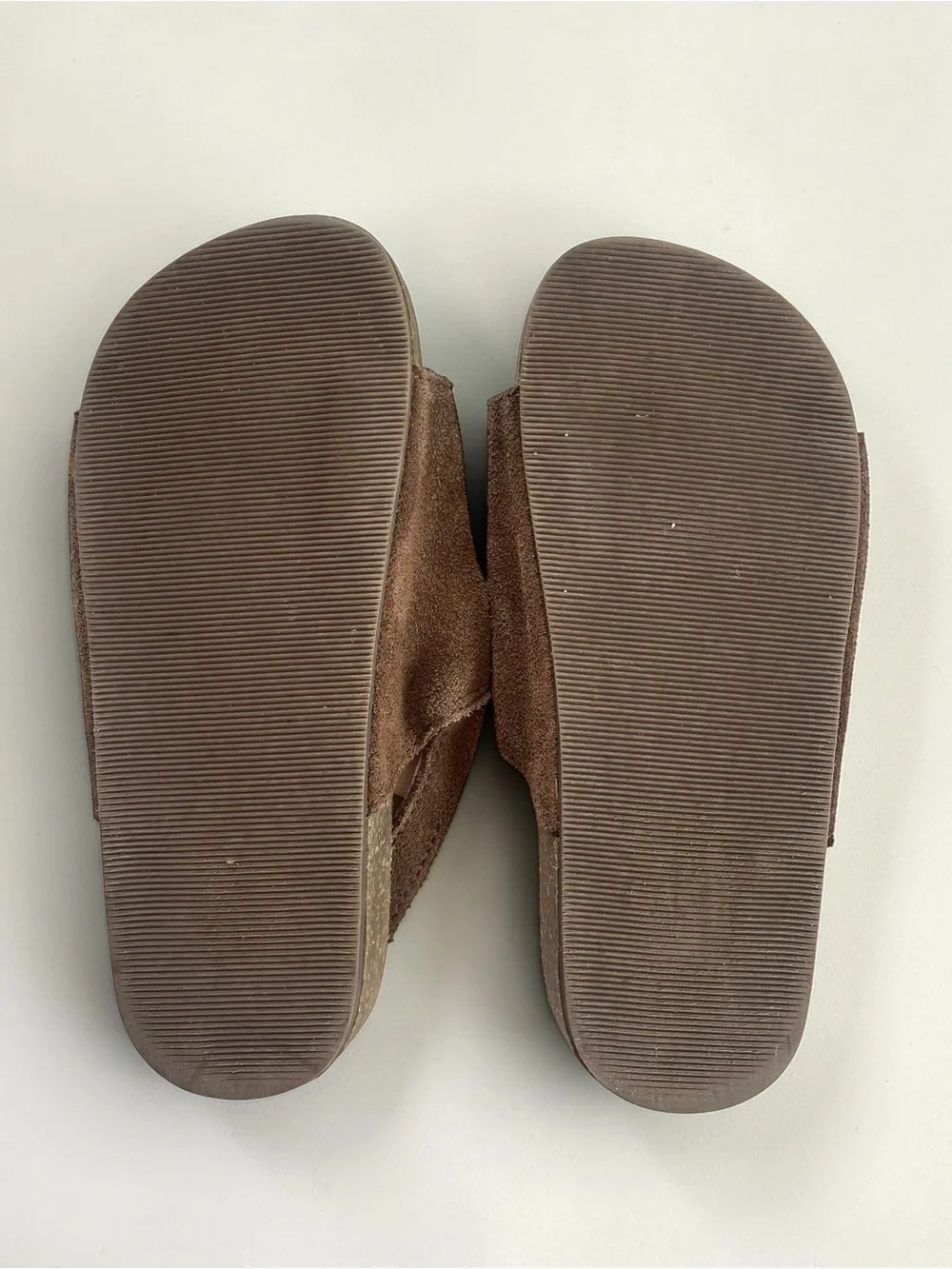 JANIE & JACK VGUC Genuine Leather Suede Buckle Strap Sandals